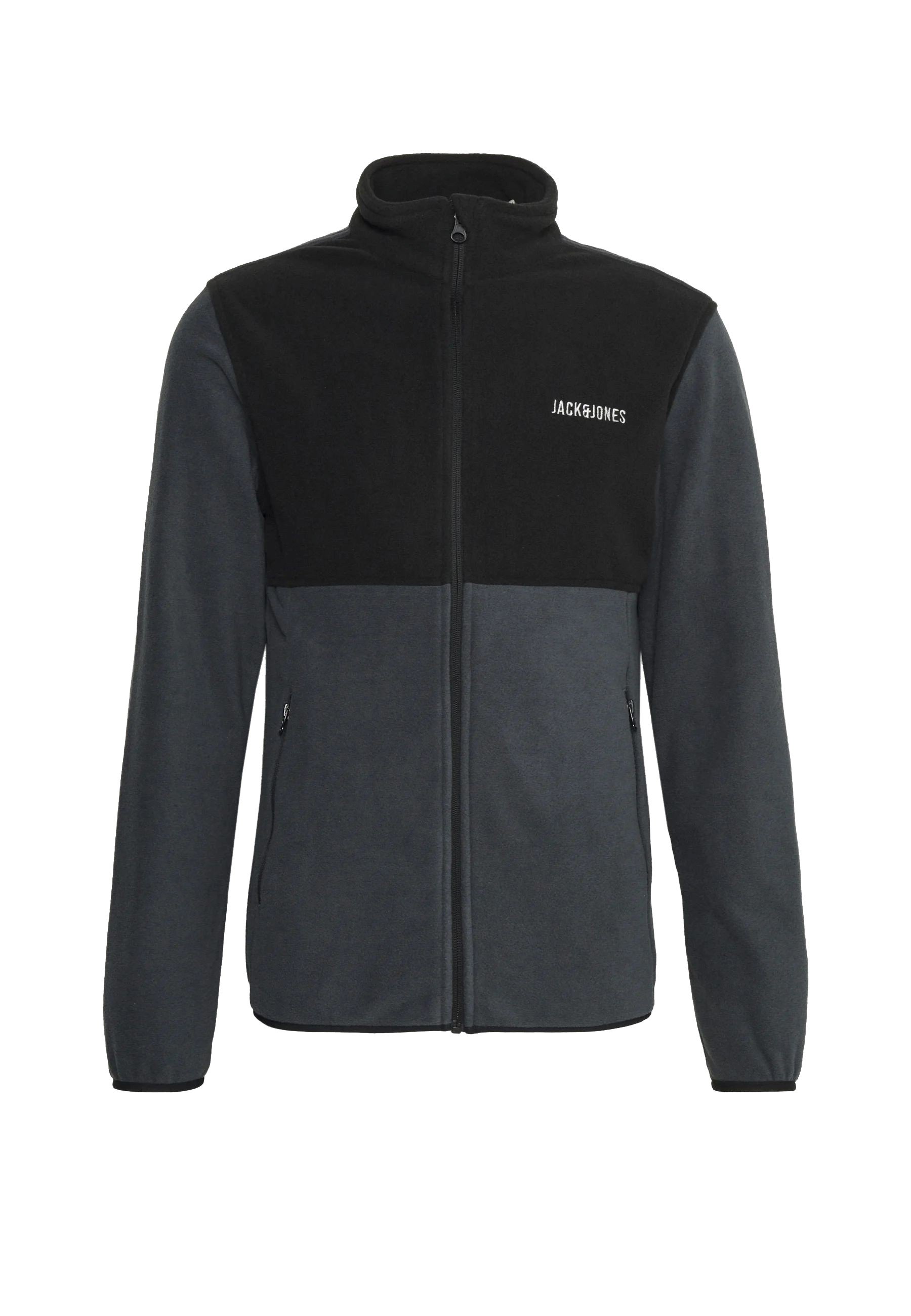 Jack Jones HYPE Fleecejacke dunkelblau Zalando