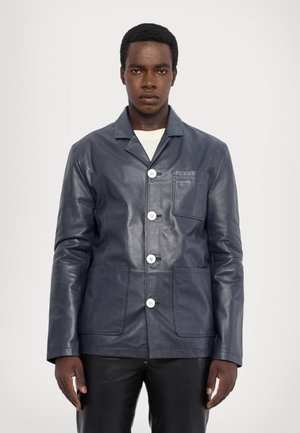 ARCHIE JACKET - Veste en cuir - dark blue