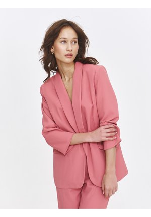 Top Secret Blazer - mottled light pink