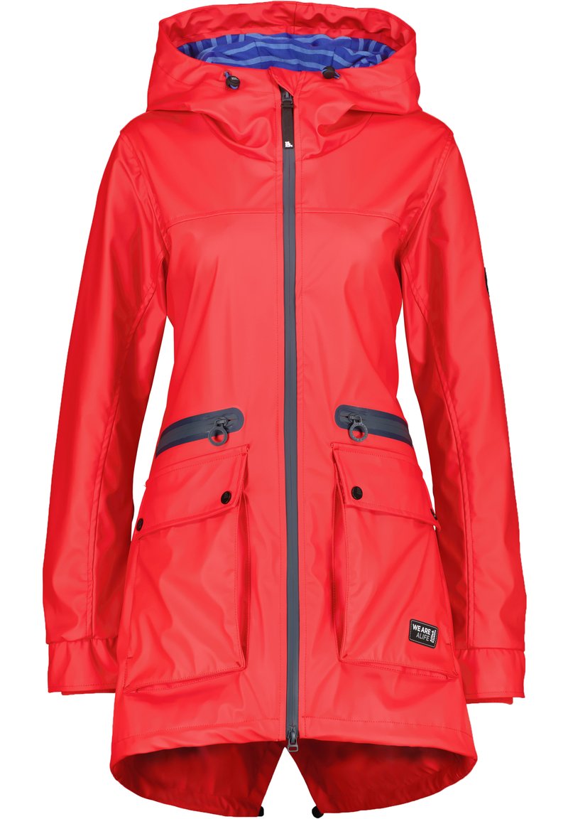 alife & kickin Regenjas rood alife & kickin Regenjas rood