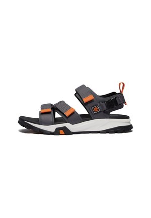 BACKSTRAP - Walking sandals - medium grey webbing