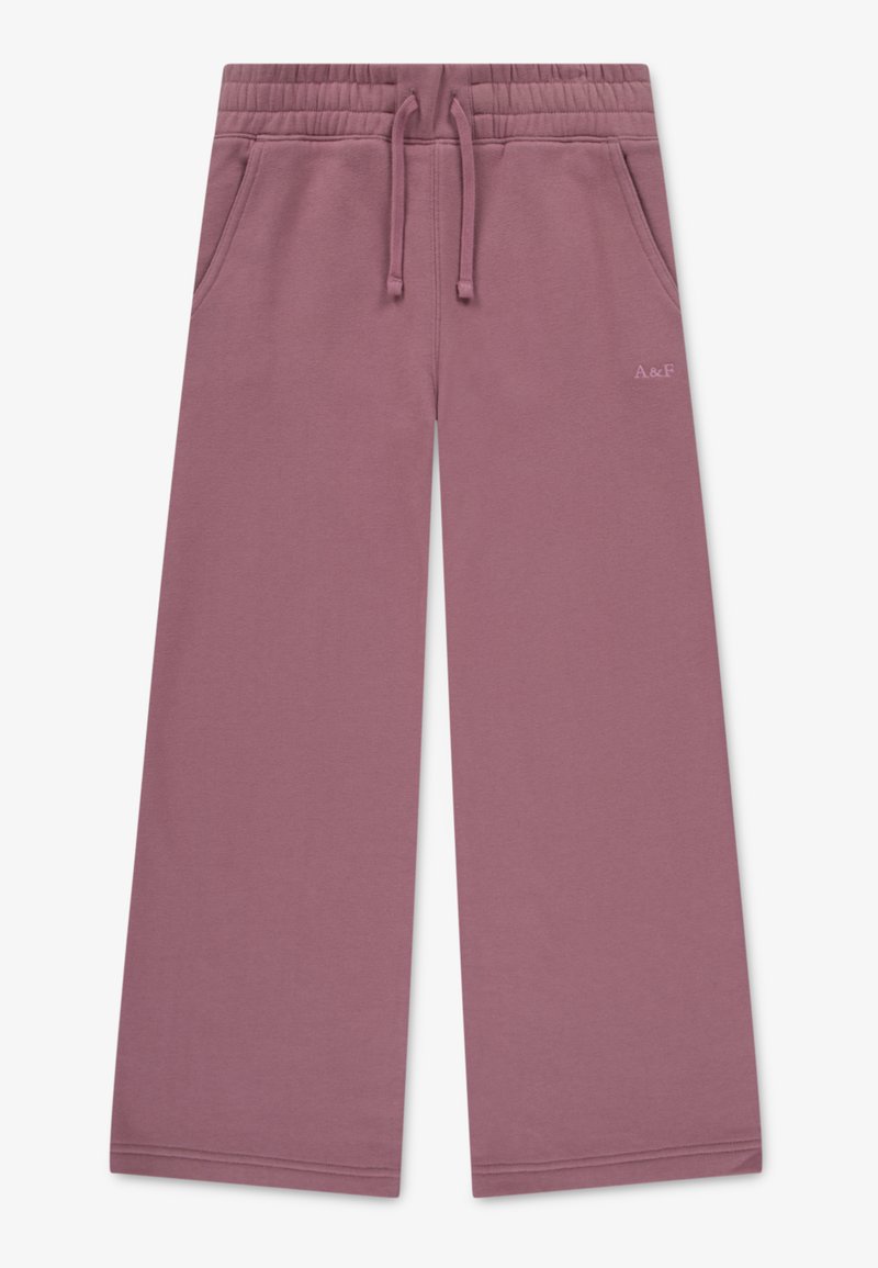 Abercrombie & Fitch ESSENTIAL WIDE LEG - Pantaloni sportivi - mesa rose