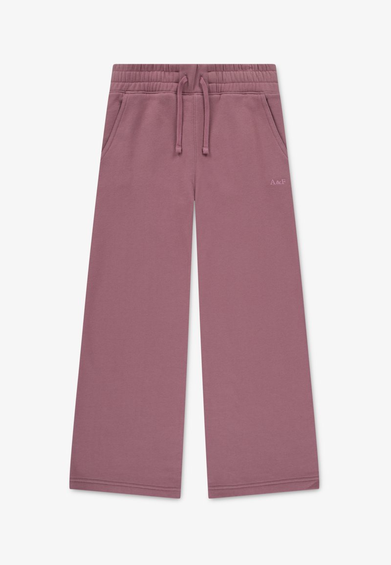 Abercrombie & Fitch ESSENTIAL WIDE LEG - Pantaloni sportivi - mesa rose