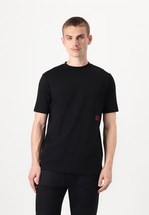 CREW NECK - Print T-shirt - black