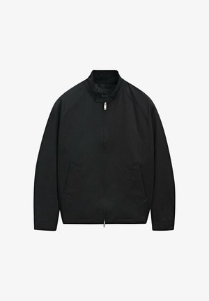 Massimo Dutti, BOMBER JACKET WITH COLLAR DETAIL - Summer jacket - dark blue