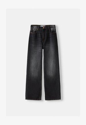 Bershka Jeans a zampa - black