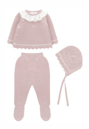 SET CARDIFF - Gorro - pink melange