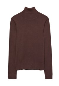 TURTLENECK  - Strickpullover - dark brown