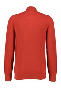 GANT HALFZIP - Strickpullover - rot