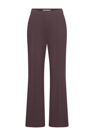 RENÉE - Trousers - dark chocolate