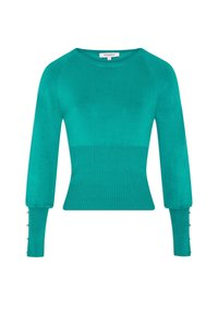 Morgan Strickpullover - mottled green