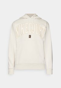 COURT HERITAGE - Sweat à capuche - lt orewood brn/pale ivory