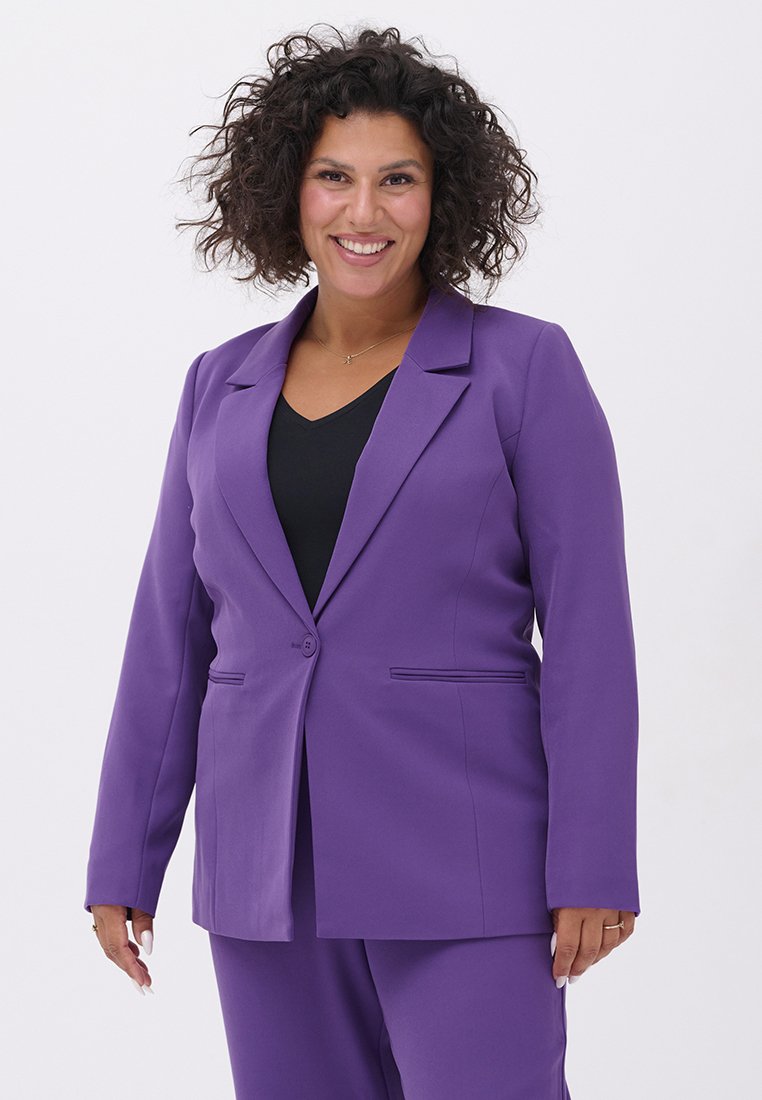 culture Blazer paars