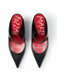 Scarosso MARTA  - Visoke pete - black  calf