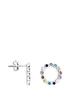 CIRCLE - Orecchini - silver coloured