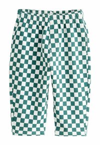 Unselected, green white checkerboard