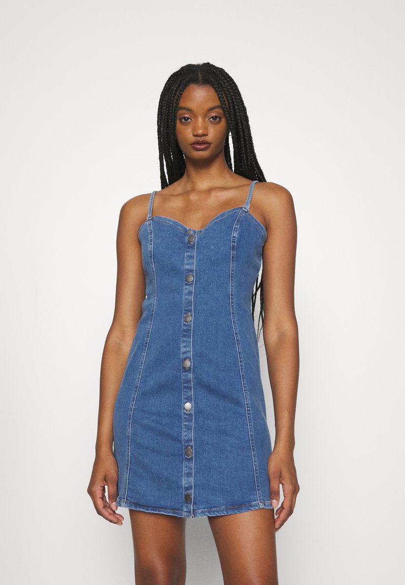 white christmas dresses Kimes Ranch Women's Rox Dress, Indigo Blue, XL main image 0