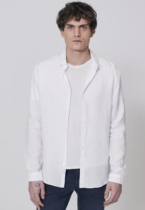 MIT MONACO-KRAGEN - Camicia - white