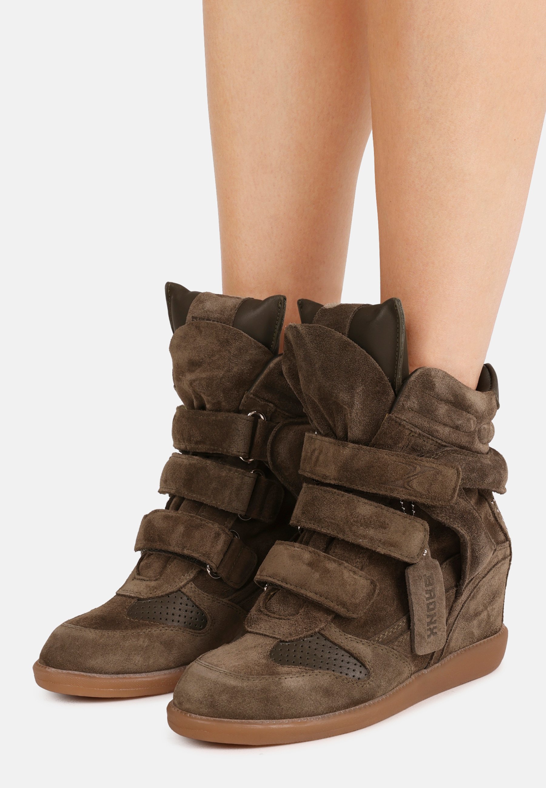 YASSY Bronx JAEYY - Sneakers high - khaki/oliv - Zalando.ro