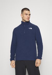 The North Face - GLACIER 1/4 ZIP - Vesta od flisa - summit navy Minijatura 1