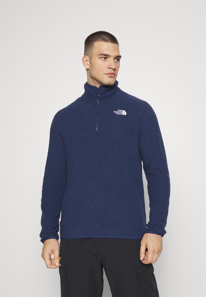 The North Face - 100 GLACIER 1/4 ZIP - Fleece jumper - summit navy, Enlarge