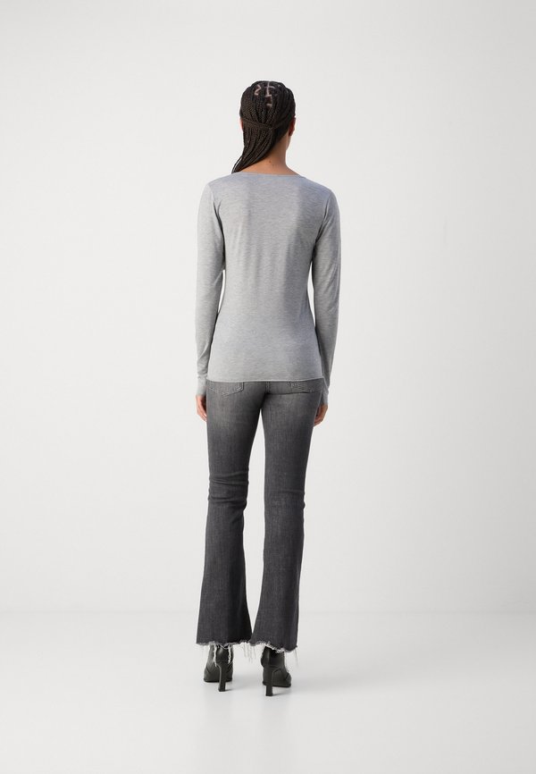 LONG SLEEVE - Long sleeved top - soft stone melange2