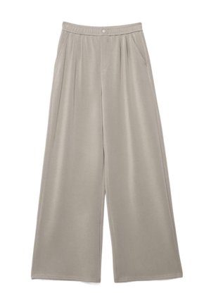SOFT-TOUCH DARTED - Pantaloni - mottled beige