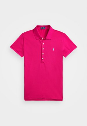 Polo Ralph Lauren JULIE SLIM SHORT SLEEVE - Polo - pink sky