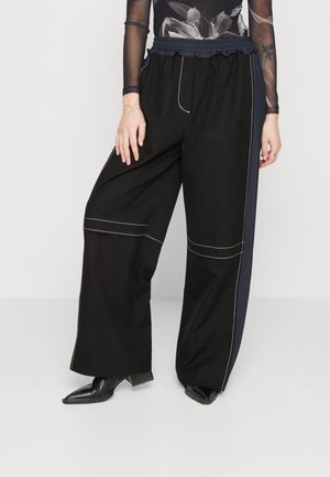 3.1 Phillip Lim COMBO UTILITY PANT - Pantalon classique - black eclipse
