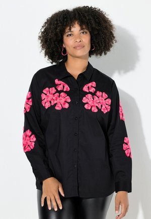 Overhemdblouse - black