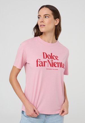Terranova T-shirt con stampa - rosa