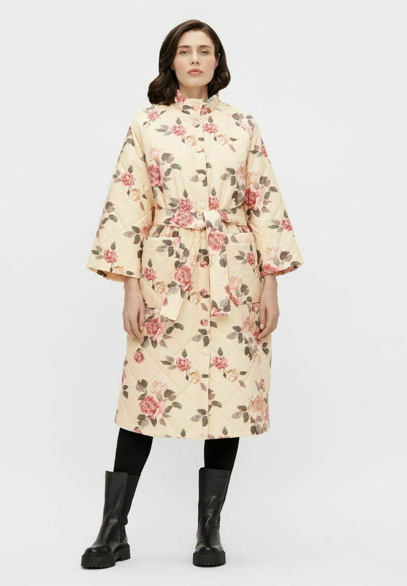 Damen Parkas | Object Wintermantel beige/offwhite - JA73928 Damen Parkas | Object Wintermantel beige/offwhite - JA73928