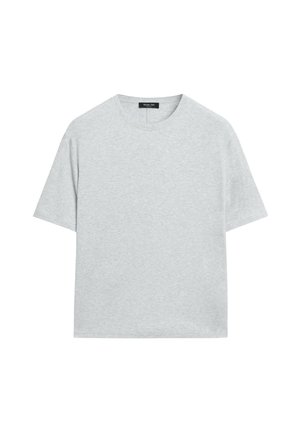 Massimo Dutti, T-shirts basic - grey