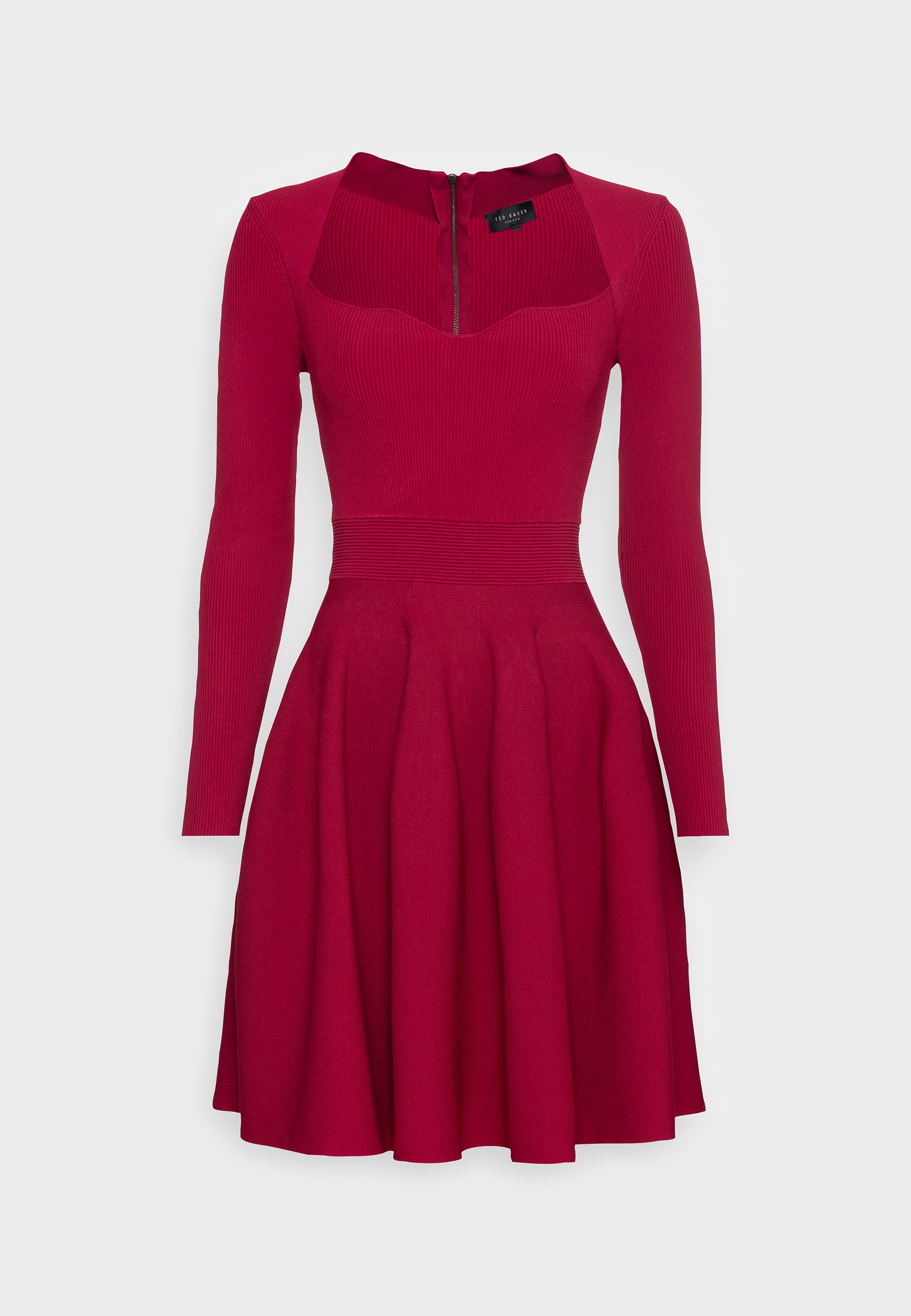 ted baker metropolis stripe knit skater dress