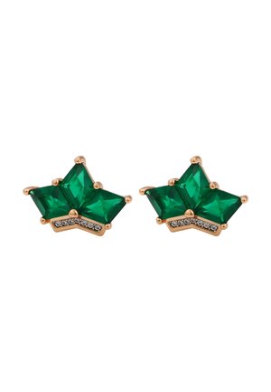 Orecchini - rose gold-coloured green
