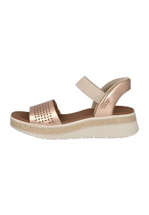 Skechers, SANDALIAS SLIP-INS BOBS SUN RAY - Alpargatas - metalizado