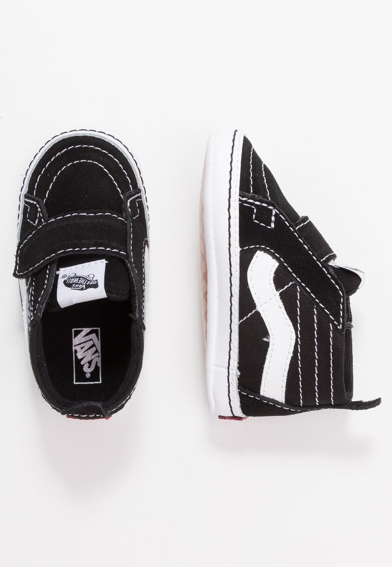 Vans - IN SK8-HI CRIB UNISEX - Ensiaskelkengät - black/true white, Suurenna
