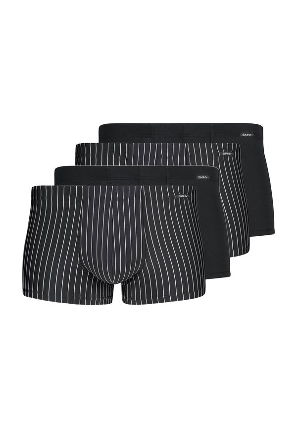 SKINY RETRO 4ER PACK - Boxerbriefs - schwarz