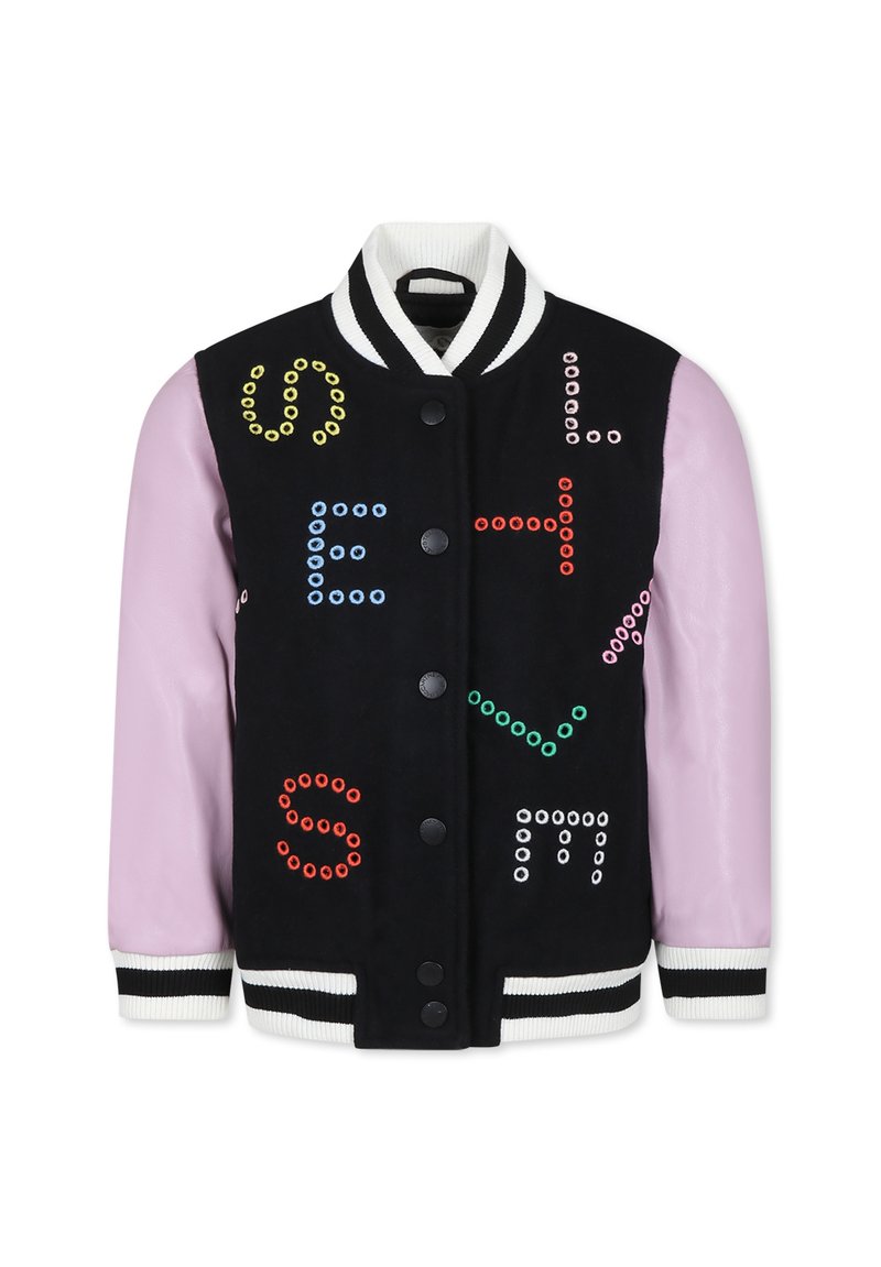 Stella McCartney Kids Giubbotto Bomber - black