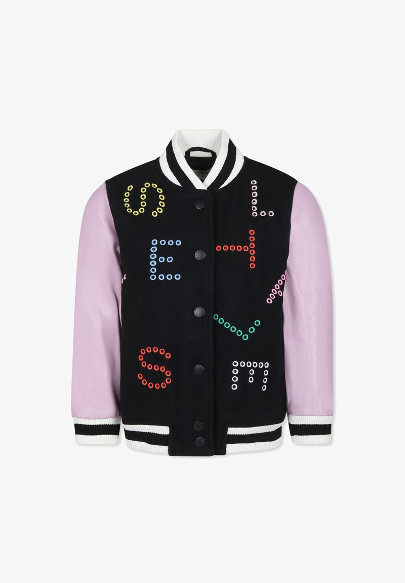 Stella McCartney Kids Giubbotto Bomber - black