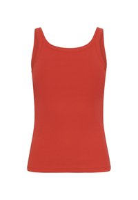 Unselected, poppy red