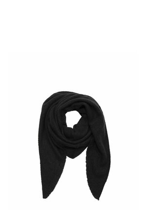 Faera, XXL DREIECKSTUCH ELASTISCH COZY OBERFLÄCHE - Halsdoek - schwarz