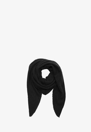 Faera, XXL DREIECKSTUCH ELASTISCH COZY OBERFLÄCHE - Halsdoek - schwarz