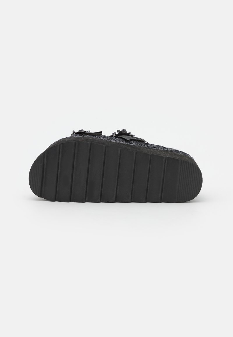 Damen Sneaker | Colors of California BES WITH BUCKLES AND RIBBONS Pantolette hoch black/mehrfarbig - OW24011 Damen Sneaker | Colors of California BES WITH BUCKLES AND RIBBONS Pantolette hoch black/mehrfarbig - OW24011