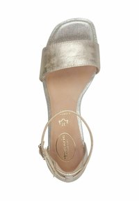 Tamaris Comfort - Sandale s remenom oko gležnja - cloudy gold