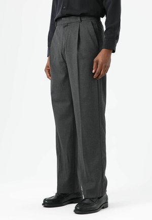 RELAXED FIT - Pantalon classique - anthracite