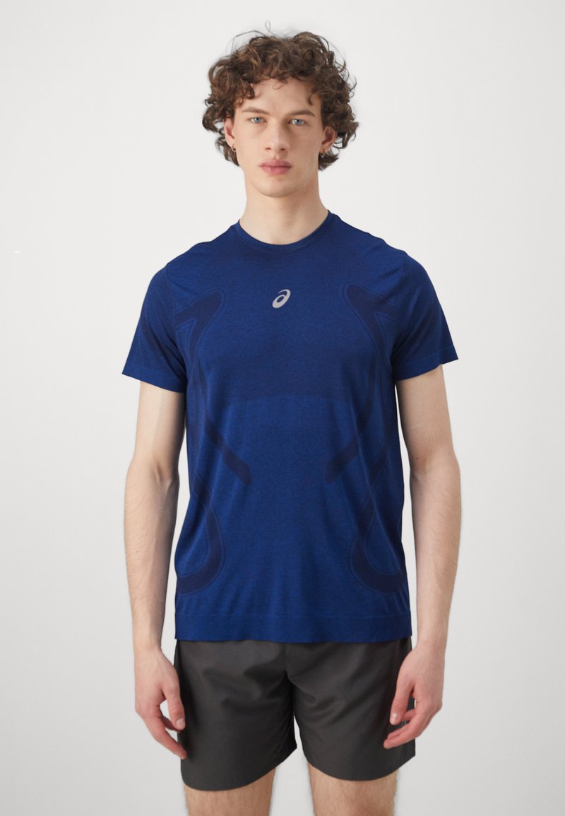 ASICS SEAMLESS TOP - Camiseta deportiva - midnight
