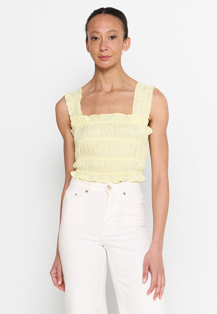 Maje Top lichtgeel