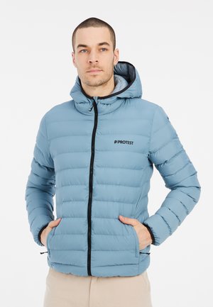 PRTBASSO - Winterjas - steel blue