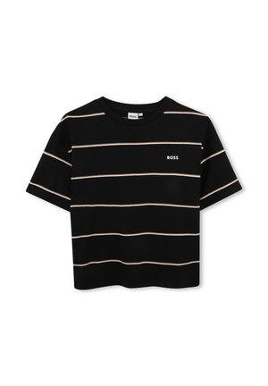 BOSS Kidswear, TEE-SHIRT MANCHES COURTES - T-shirt print - black
